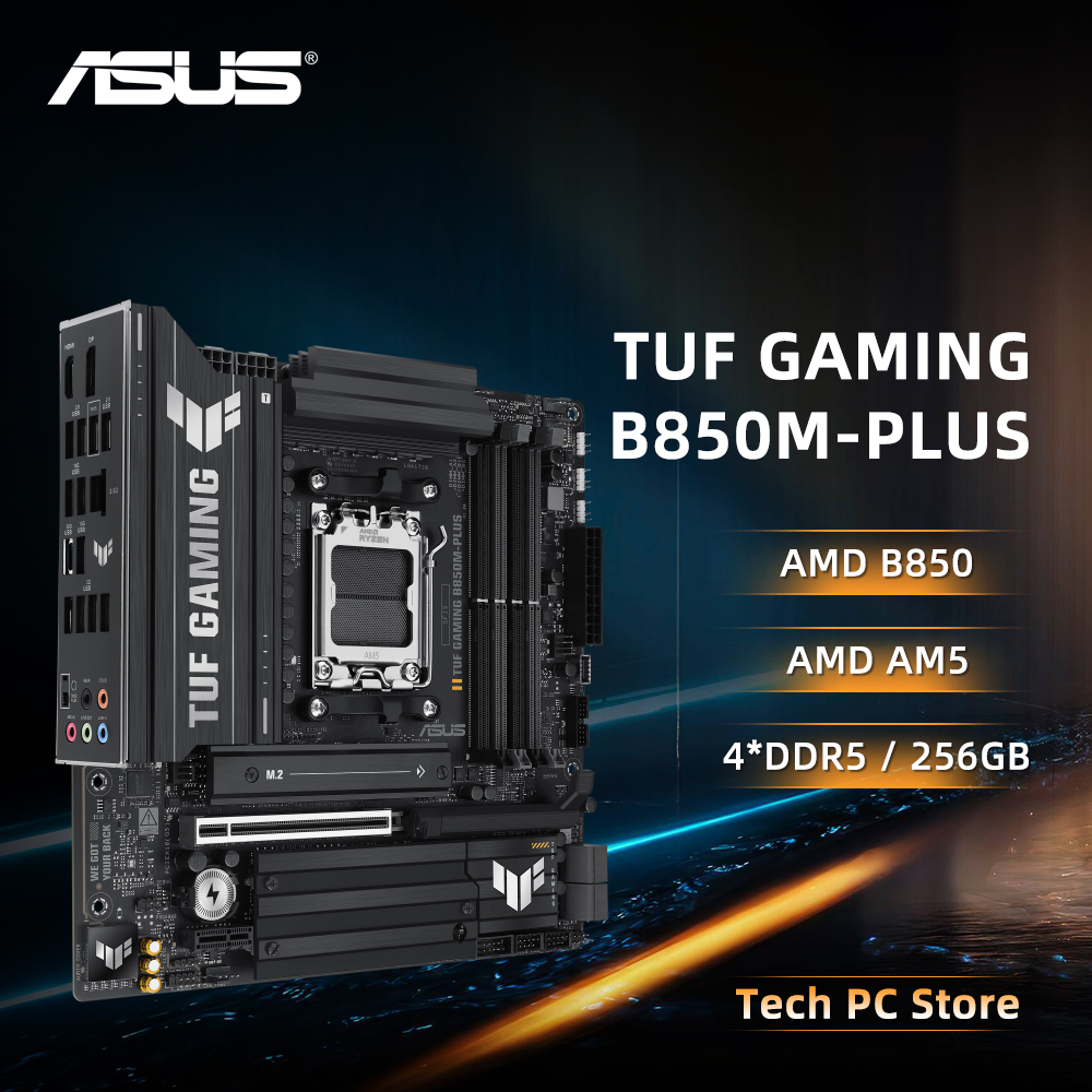 ASUS TUF GAMING B850M-PLUS AMD - X870E Atx Motherboard recension och pris