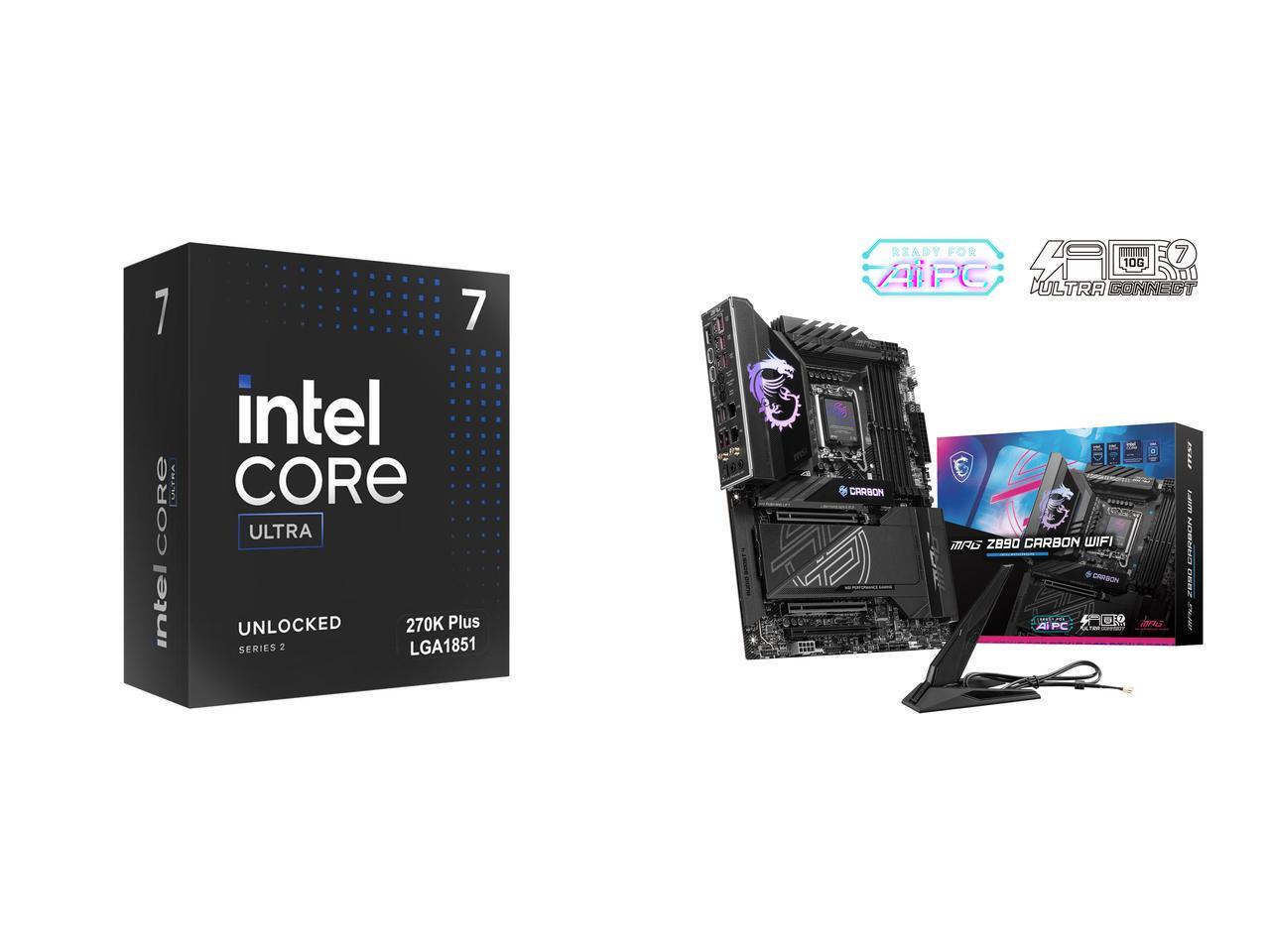 CPU Motherboard Combo -  Intel - Z890 Wi-Fi 7 Motherboard recension och pris